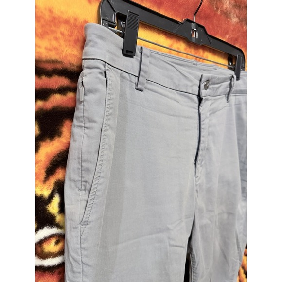 BirdDogs Mens 34x32 Gray Chino lined Performance Golf Tapered Pants‎ - Picture 3 of 8